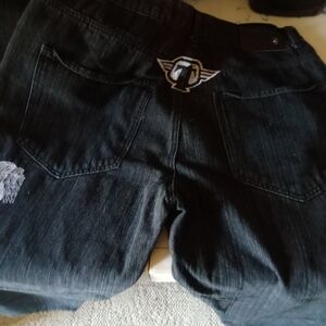Source Unknown Black Men Jeans